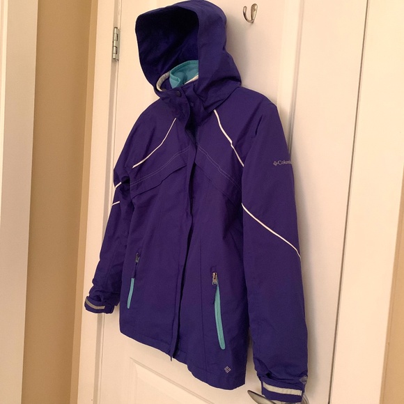 Columbia Youth Interchange Waterproof Bugaboo Jacket Size 14/16 - Picture 5 of 15